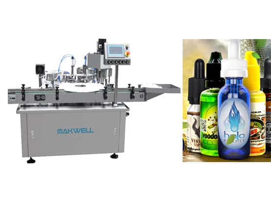 e-liquid filling machine