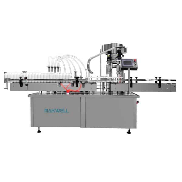 automatic filling capping line