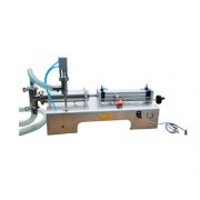 semi automatic hand sanitizer filling machine