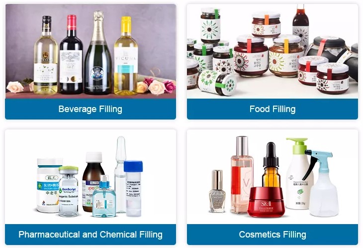 liquid filling machine applications