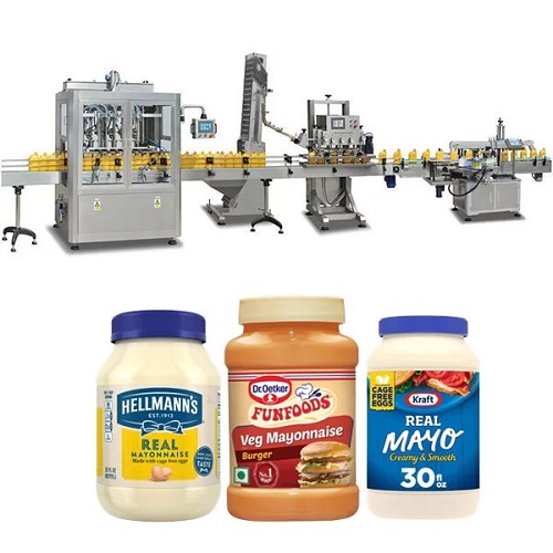 mayo filling machine