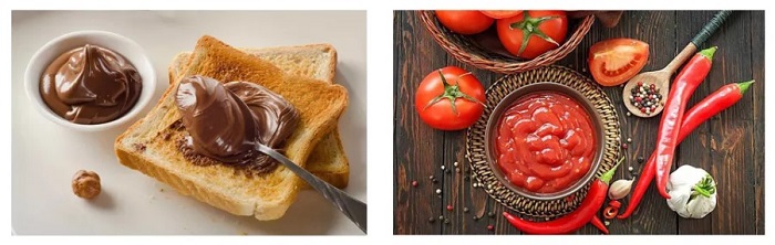 sauce application